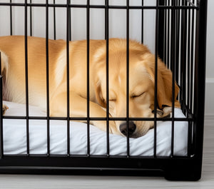 How to Get Your Dog Used to Being Home Alone in a Crate - Our Secred Method