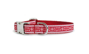 The French Collection Adrien Dog Collar in Red